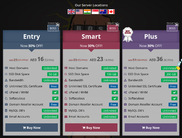 Best Reseller Hosting UAE's Plans