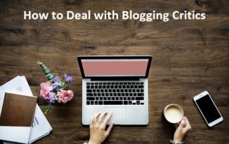 How to Deal with Blogging Critics