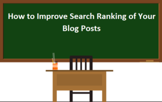 How to Improve Search Ranking of Your Blog Posts