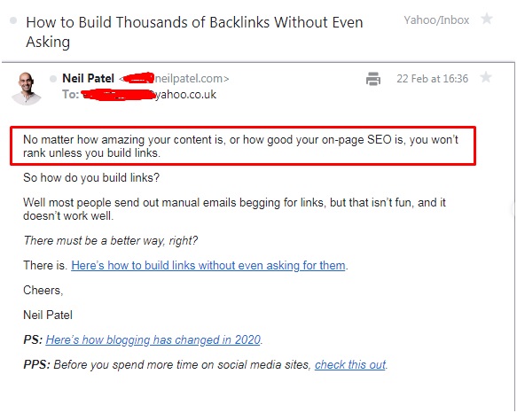 neil patel backlinks